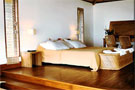 villa interior at the hotel paradis on ouvea island
