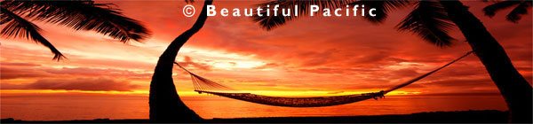 picture of a south pacific sunset